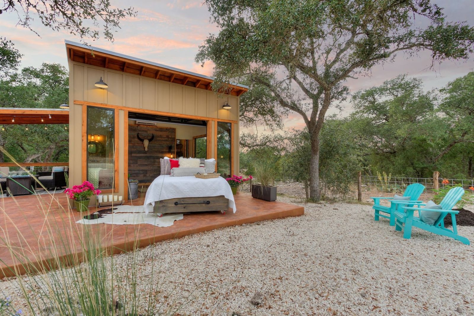 Hill Country Tiny Home Stay in Texas